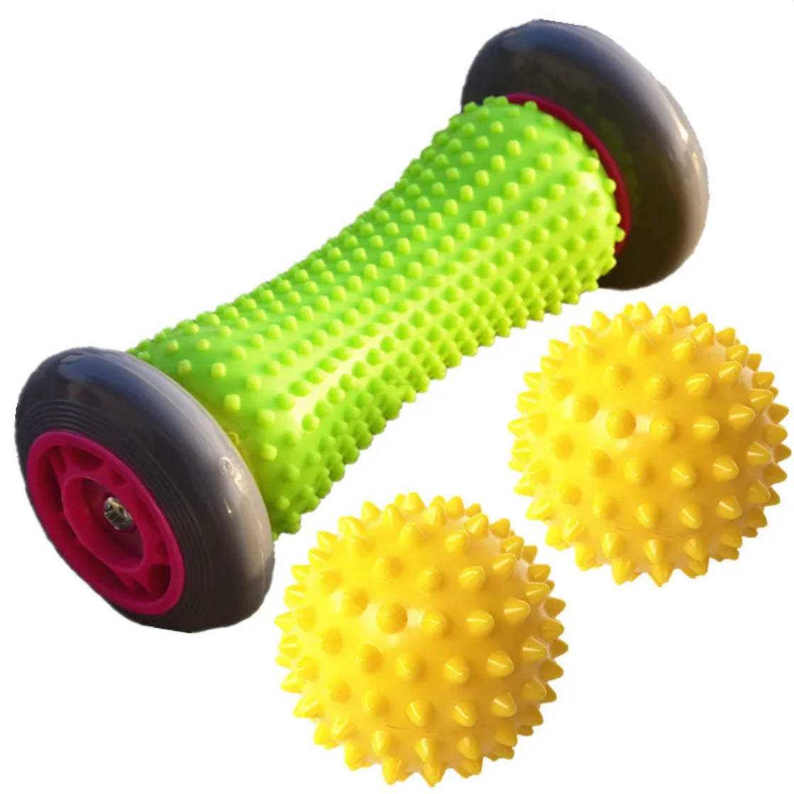 Foot Massage Three-Piece Muscle Relaxation Siamese Fascia Ball