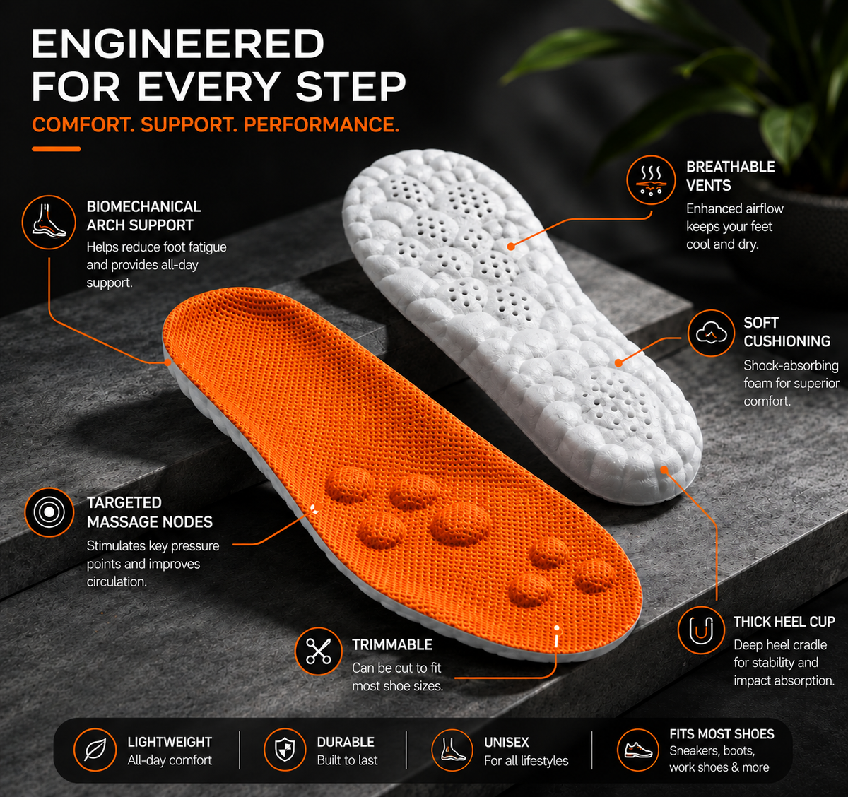 StepEase Massage Insoles